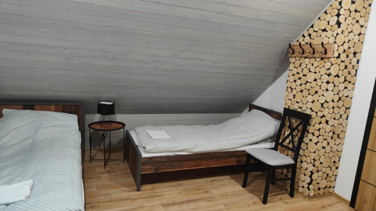 סאשינו Domek Lipowy Balia-Jacuzzi מראה חיצוני תמונה